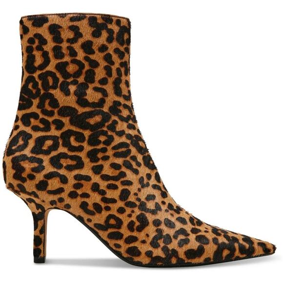 Steve Madden Womens Alston-L Tan Zipper Ankle Boots 9.5 Medium - Picture 2 of 3